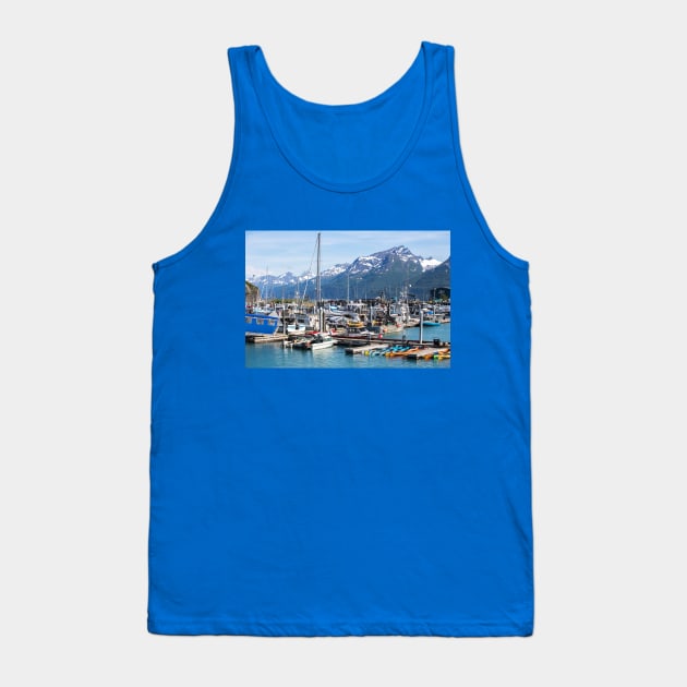 USA. Alaska. Seaport of Valdez city. Tank Top by vadim19